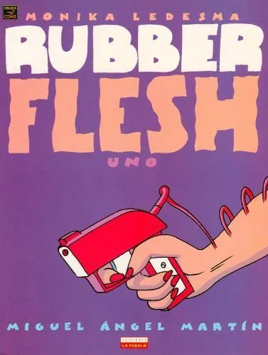 Rubber flesh
