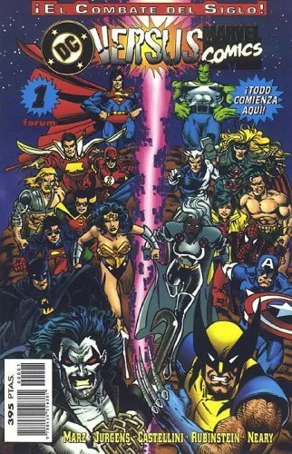DC versus Marvel / Marvel versus DC (1996-1997). ¡El combate del siglo!