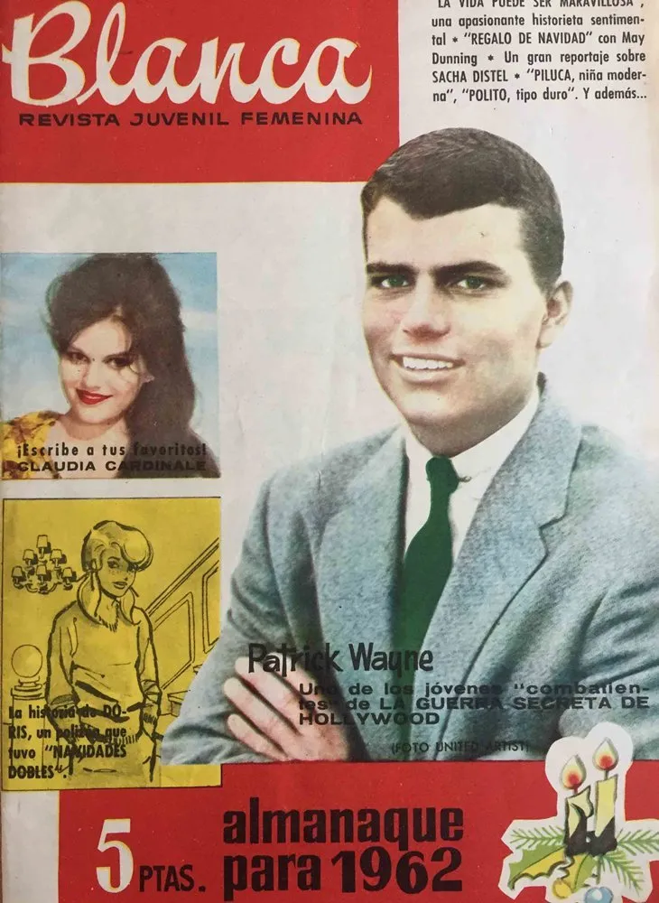 Blanca. almanaque para 1962