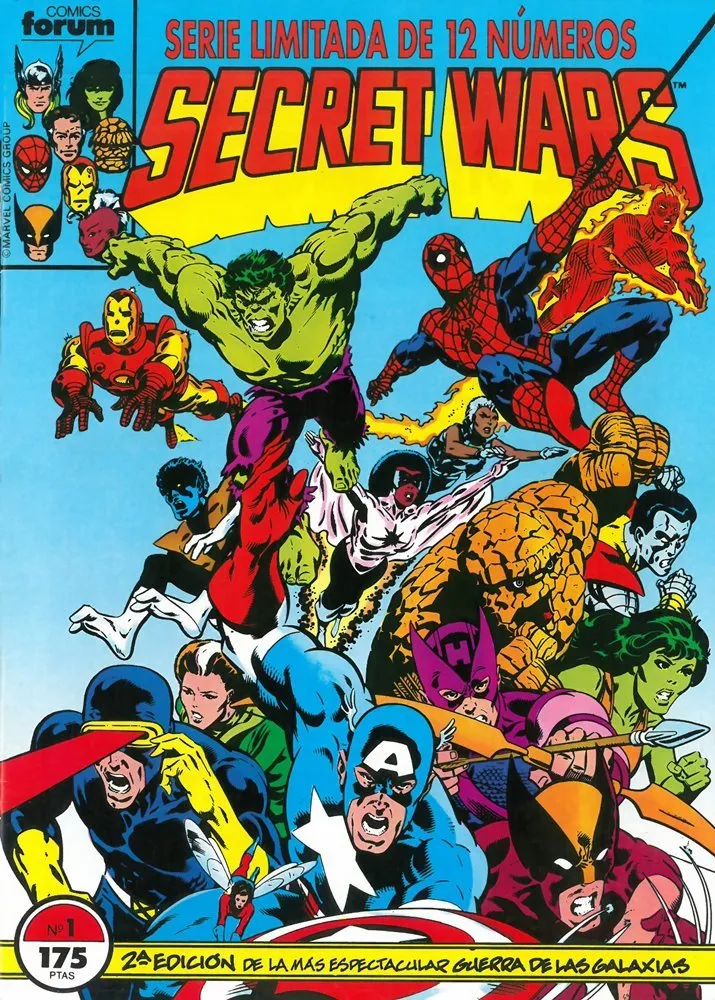 Secret Wars (1991-1992). 2ª edición