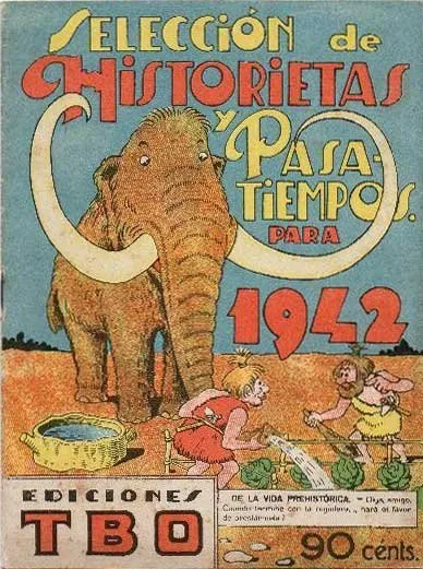 Selección de historietas y pasatiempos para 1942