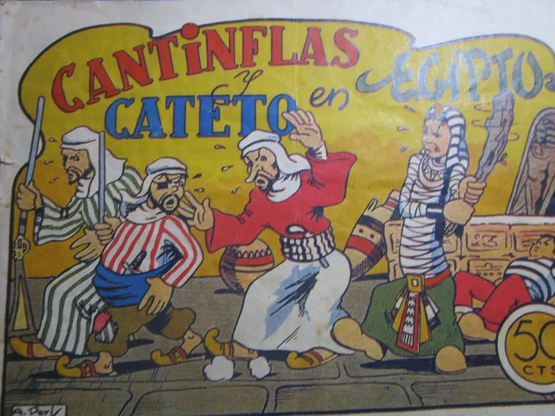 Cantinflas y Cateto en Egipto