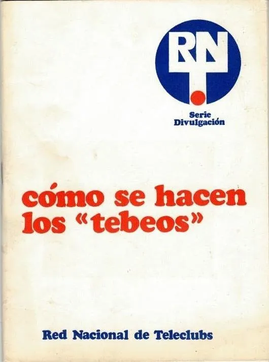 Como se hacen los "tebeos". Red nacional de teleclubs