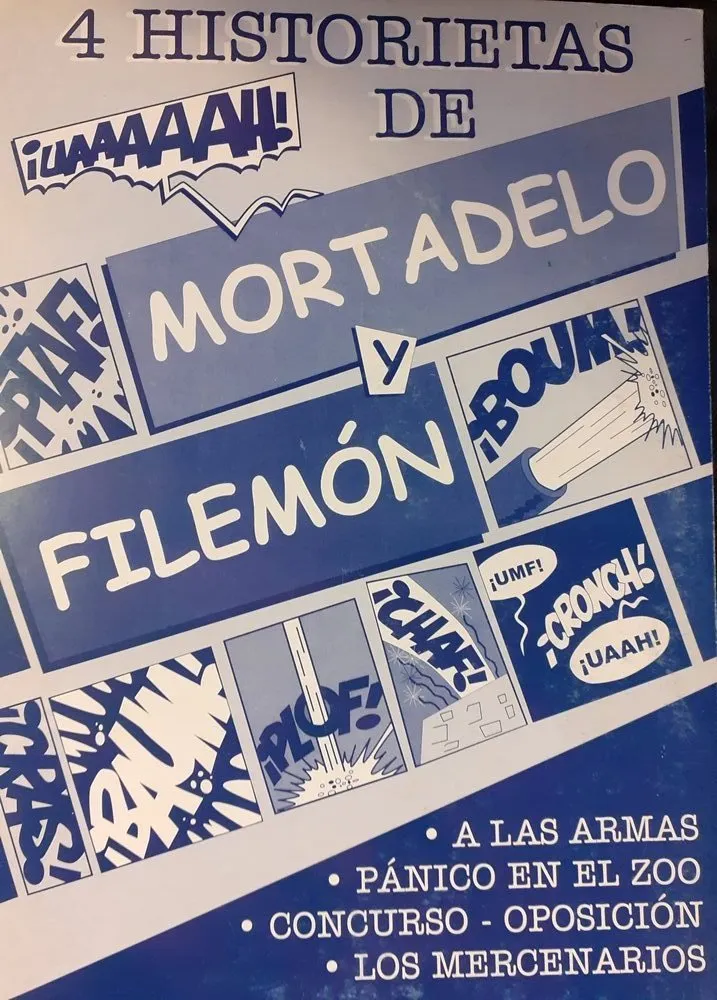 4 historietas de Mortadelo y Filemón