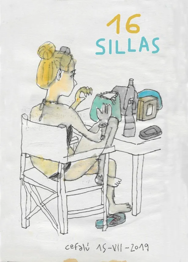 16 sillas