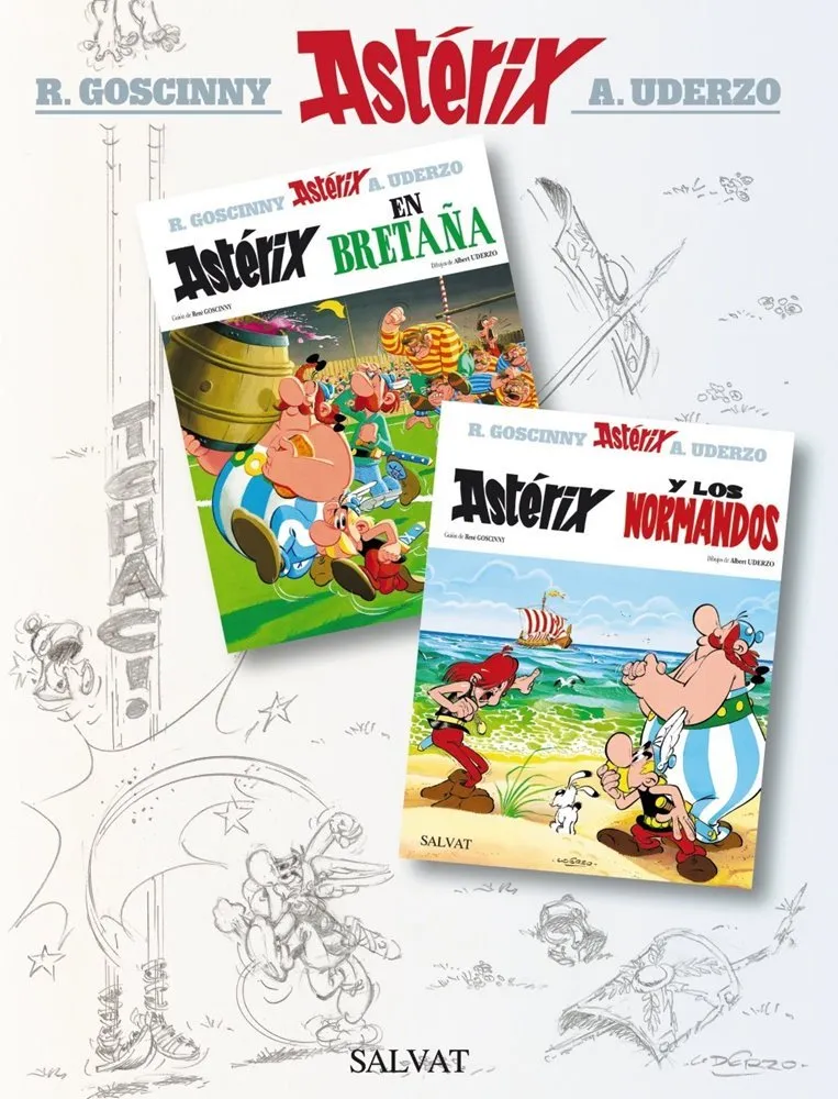 Astérix en Bretaña - Astérix y los Normandos
