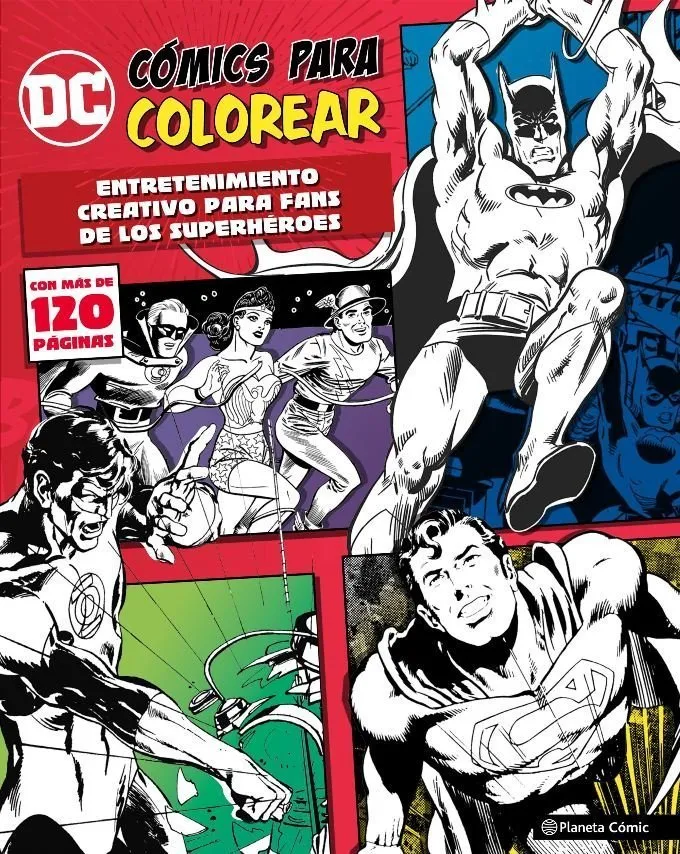 DC Cómics para colorear