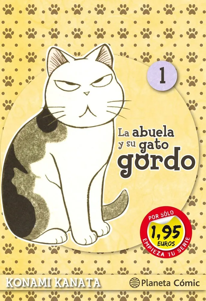 La abuela y su gato gordo