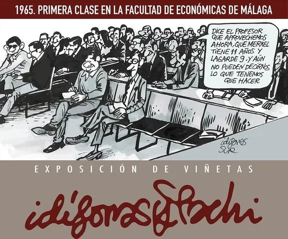 Idígoras y Pachi. Exposición de Viñetas - 50 años de la Facultad de Ciencias Económicas y Empresaria