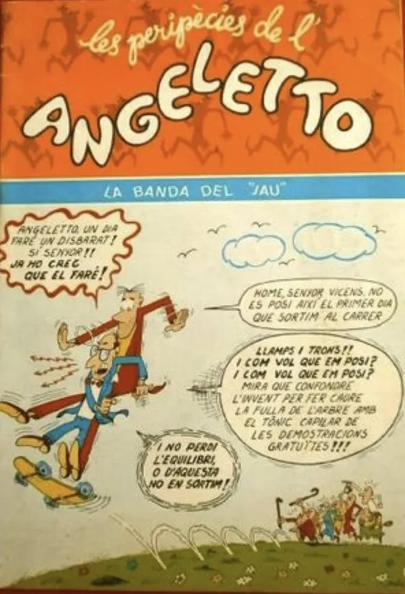 Les peripecies de l'Angeletto (Catalán)