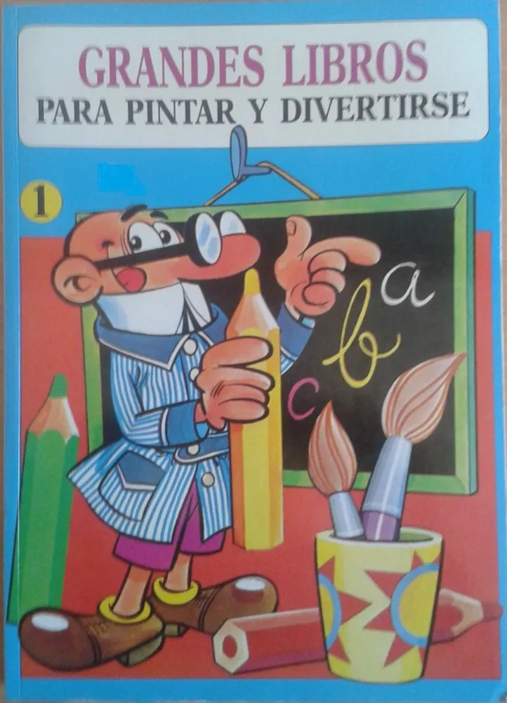 Grandes Libros Para Pintar y Divertirse
