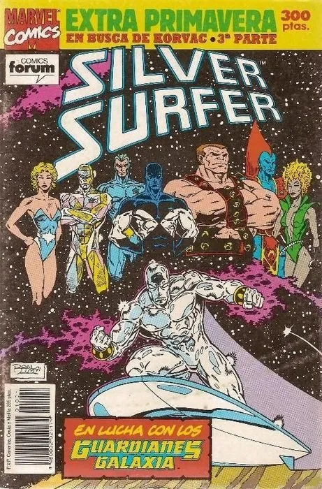 Silver Surfer Extra Primavera (1992) En busca de Korvac
