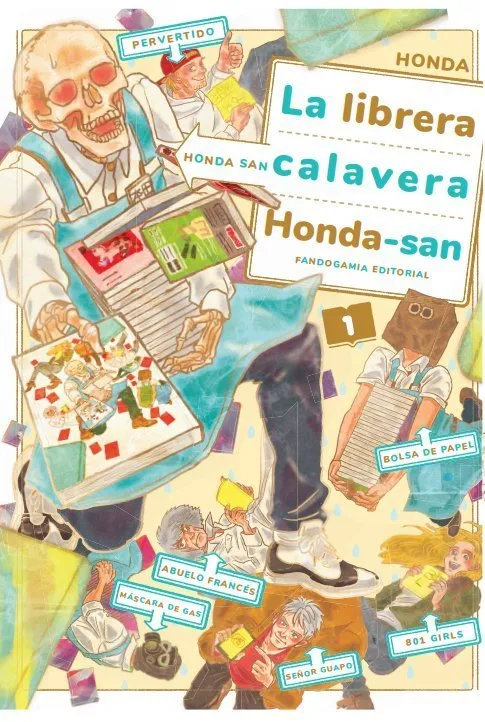 La librera calavera Honda-san