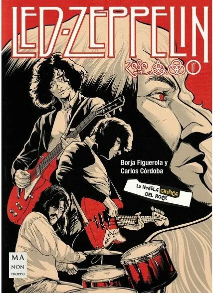 Led Zeppelin La novela gráfica del rock