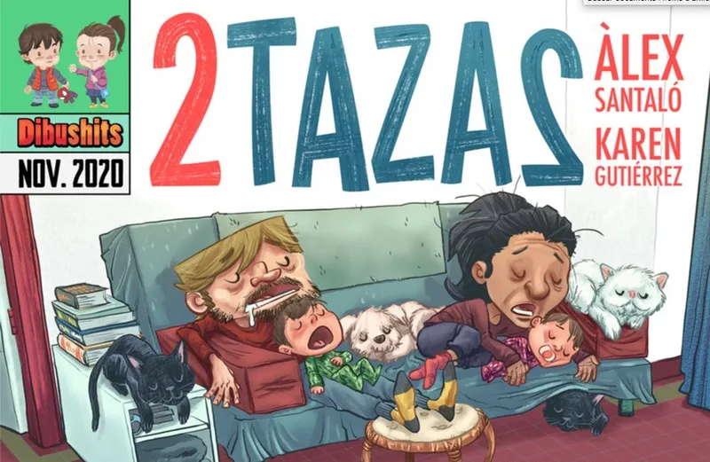 2 tazas