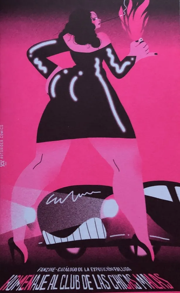 Fanzine-catálogo De la exposición fallida homenaje al club de las chicas malas