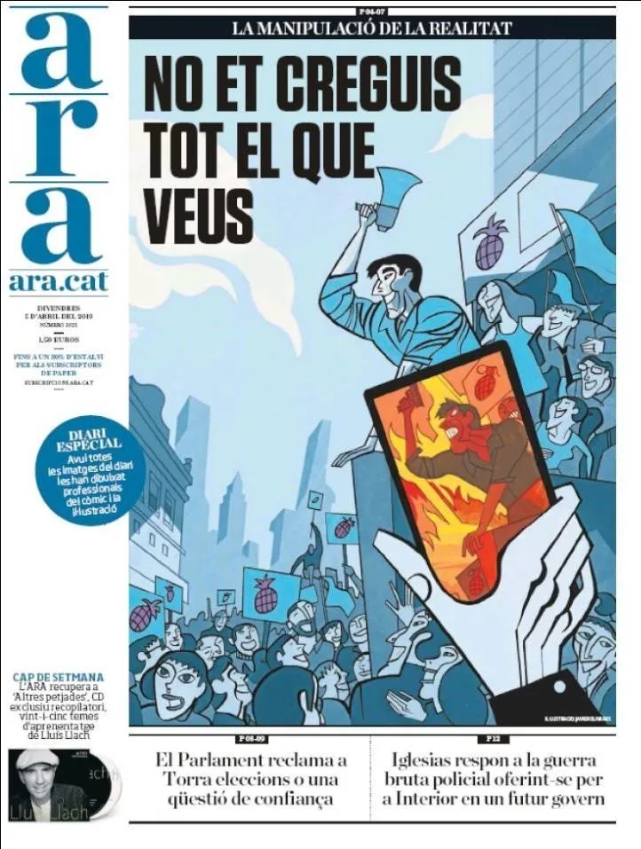 Ara 5 d'abril del 2019