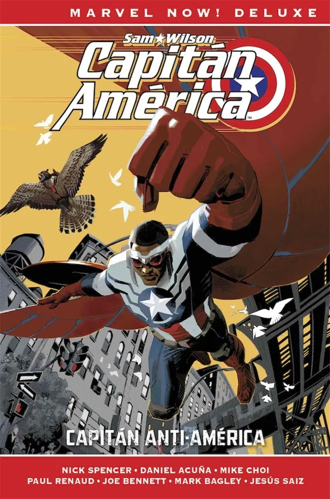 Capitán América de Nick Spencer. Marvel Now! Deluxe