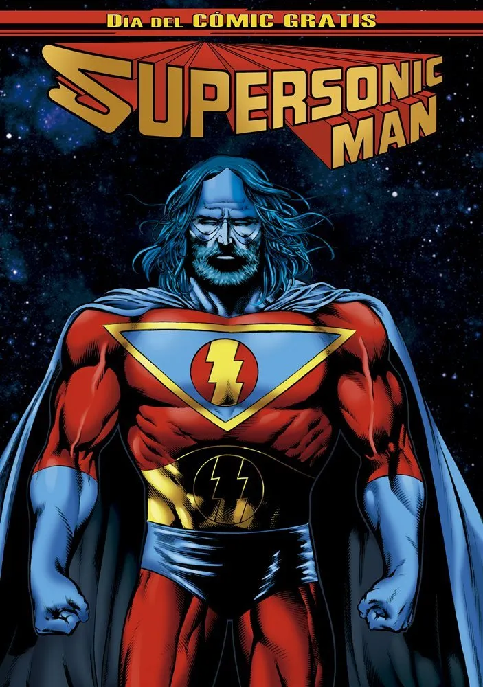 Supersonic Man. Día del Cómic Gratis Español 2020-21 A