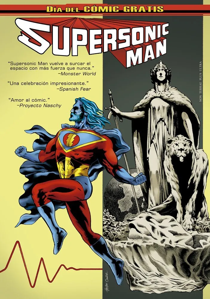 Supersonic Man. Día del Cómic Gratis Español 2020-21 C