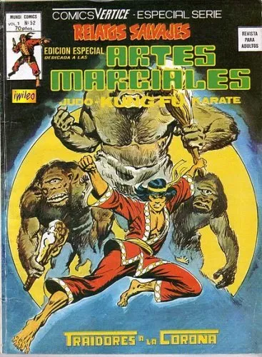 Relatos salvajes: Artes marciales Judo - Kárate - Kung Fu Vol. 1