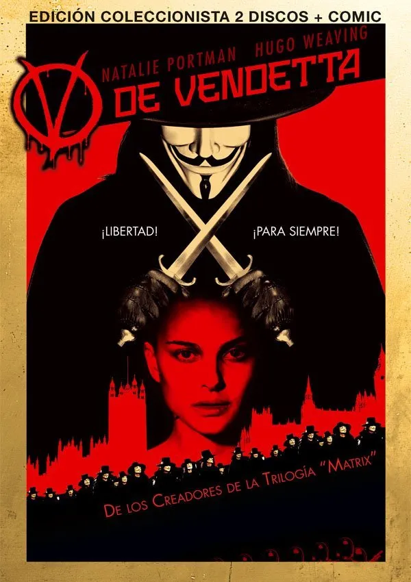 V de Vendetta Edición DVD Steelbook