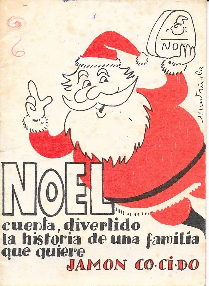 Noel cuenta, divertido, la historia de una familia que quiere jamón cocido