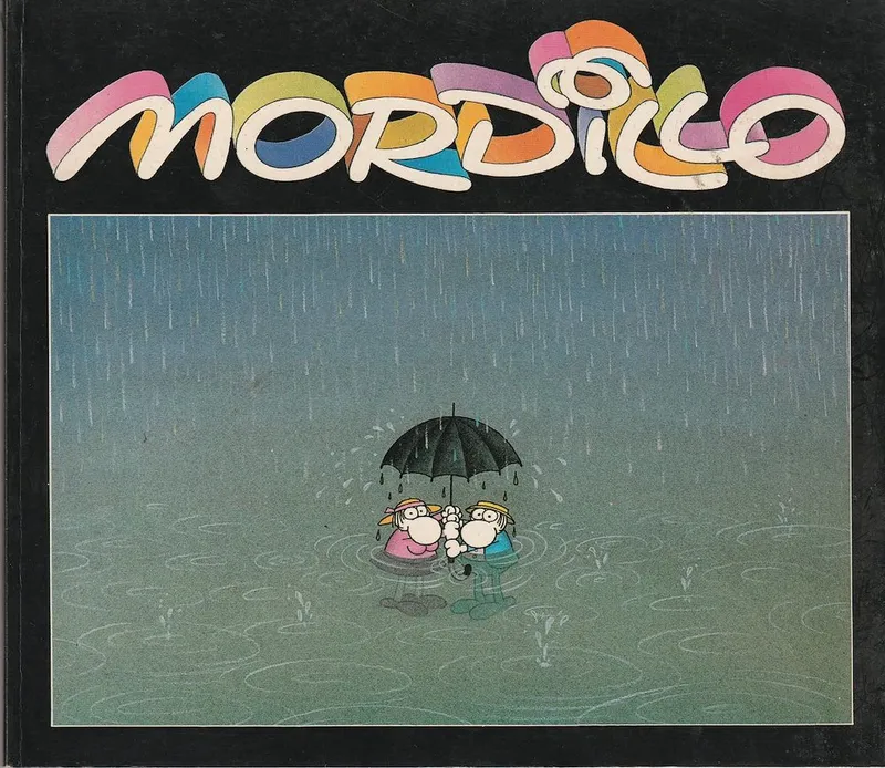 Mordillo. Variacions en color i tinta xinesa sobre l'espécie humana i altres fenómens atmosférics (A