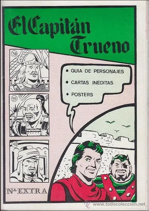 El Capitán Trueno Nº Extra Guía de personajes