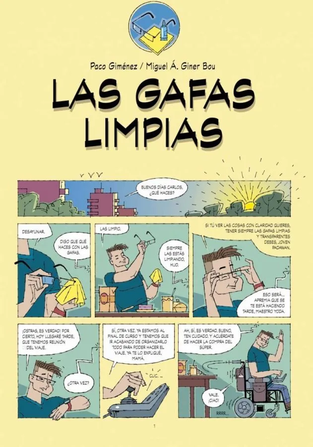 Las gafas limpias