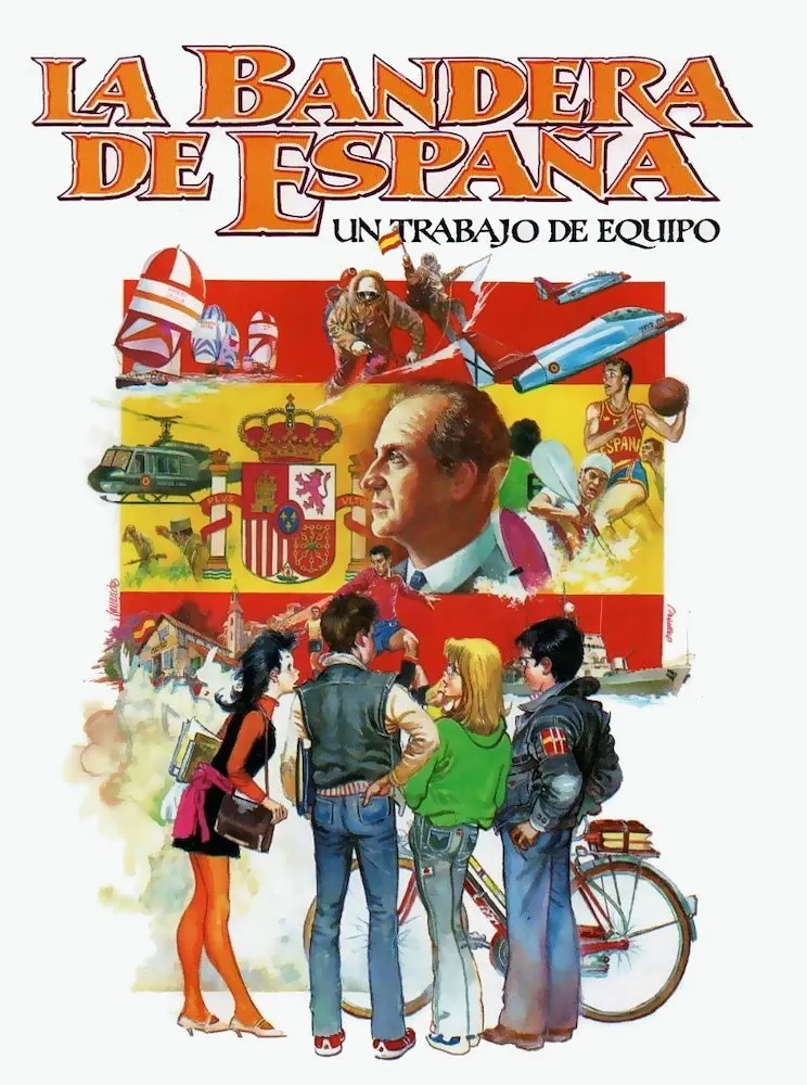 La bandera de España. Un trabajo de equipo