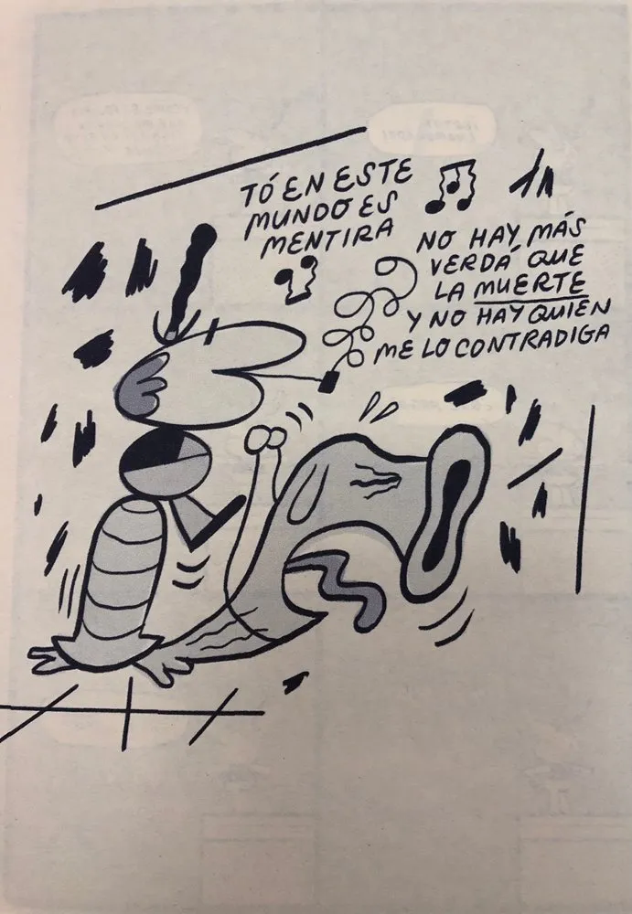Tó en este mundo es mentira, no hay más verdá que la muerte y no hay quien me lo contradiga (Mortal 