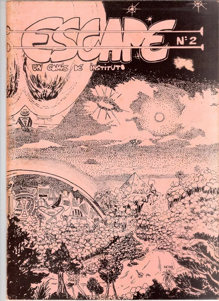 Escape un comic de Instituto