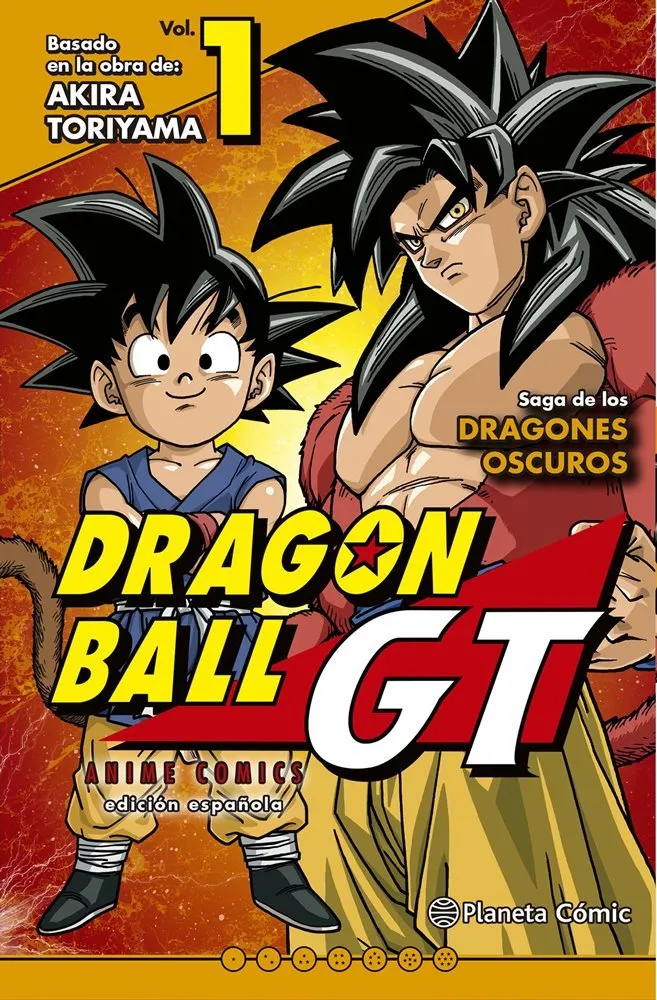 Dragon Ball GT Anime Comics