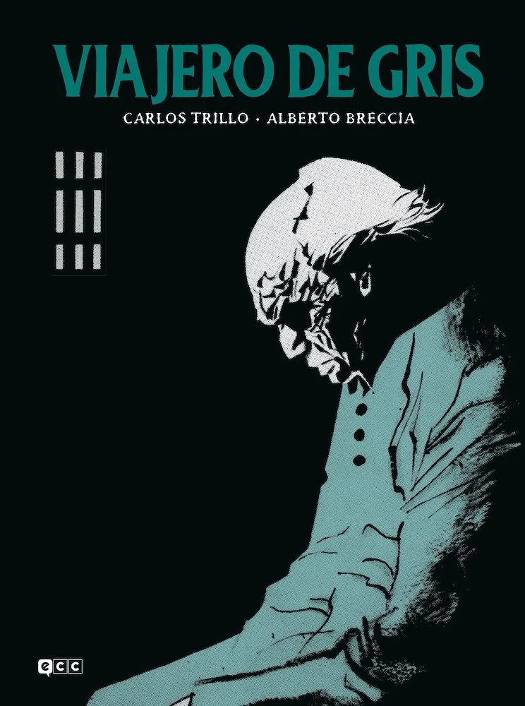 Viajero de gris
