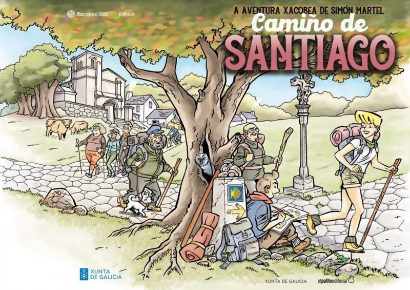 A aventura xacobea de Simón Martel: Camiño de Santiago