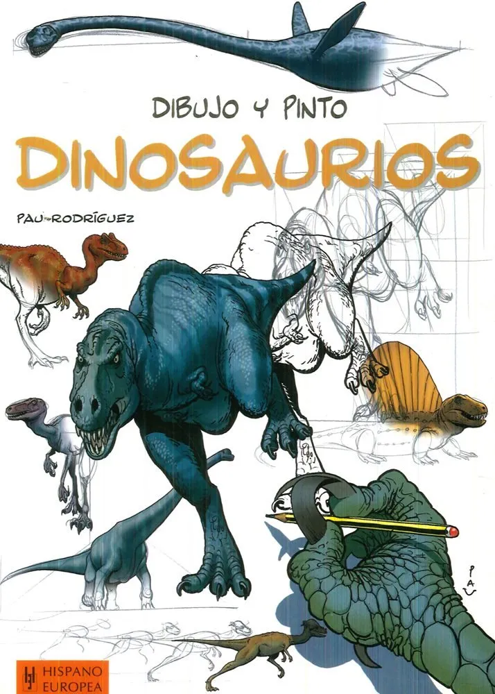 Dibujo y pinto dinosaurios