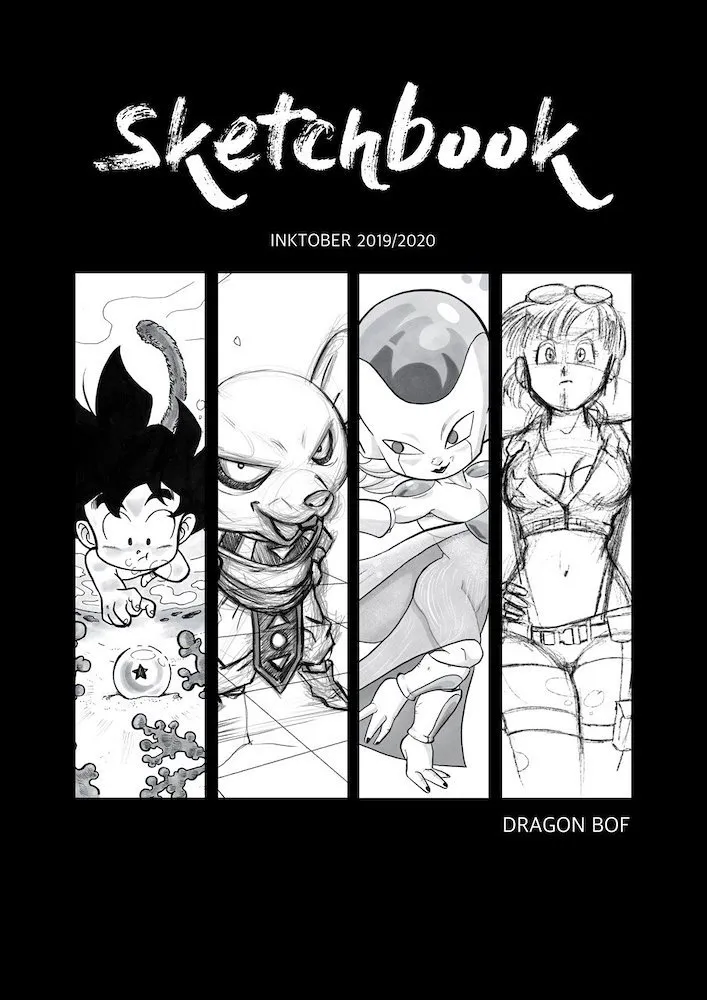 Sketchbook Dragon Bof Inktober 2019/2020 (Autoedición)