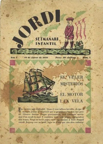 Jordi. Setmanari infantil (Catalán)
