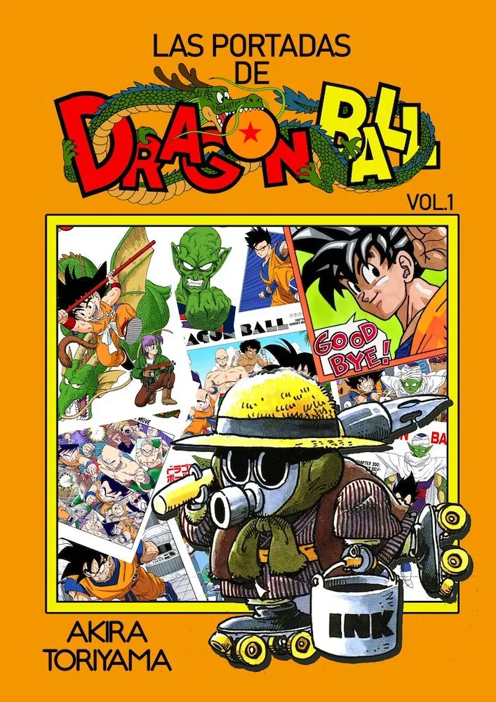 Las portadas de Dragon Ball