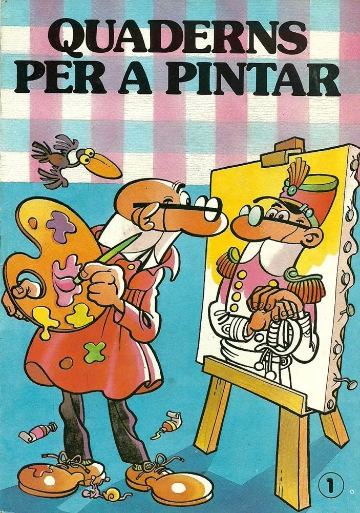 Herois infantils. Quaderns per a pintar (Catalán)
