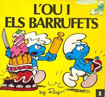 Els barrufets (Catalán)