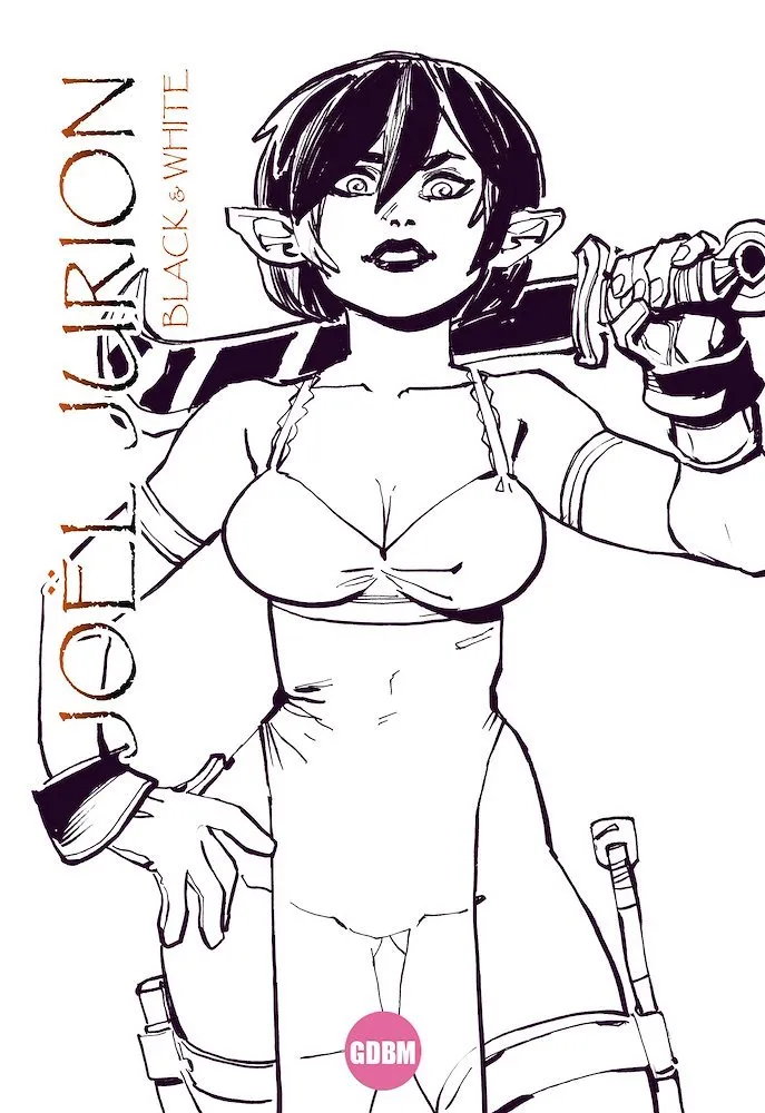Joël Jurion Artbook - Black & White (Francés)