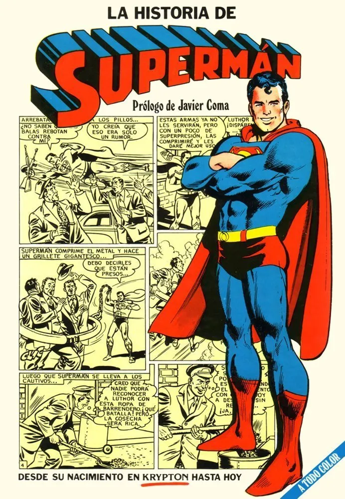 La historia de Supermán
