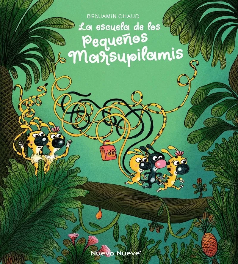 La escuela de los pequeños Marsupilamis