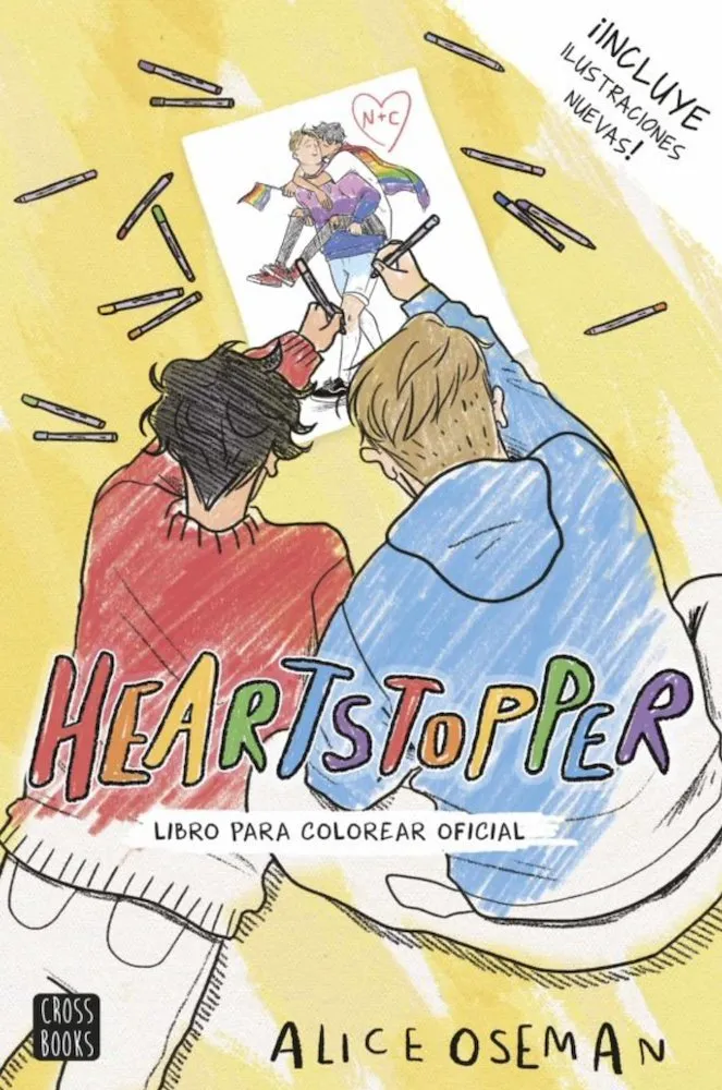 Heartstopper Libro Para Colorear Oficial