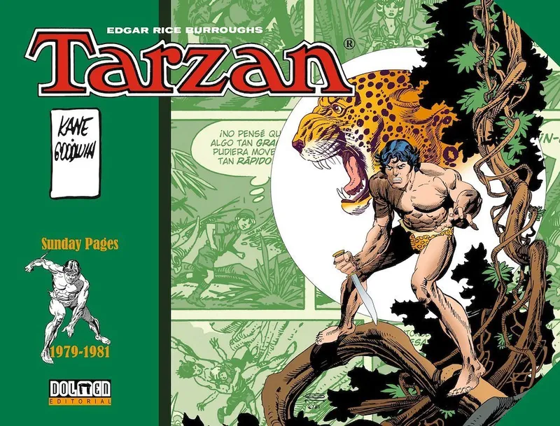 Tarzan. Sunday pages 1979-1981 Archie Goodwin y Gil Kane
