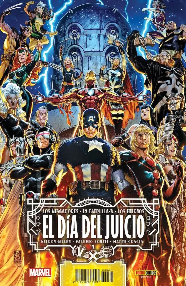 Los Vengadores, La Patrulla-X, Los Eternos. V.X.E.: El día del juicio (2022-2023)