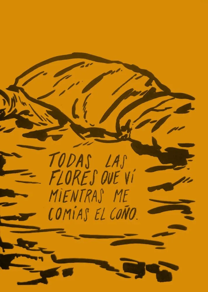 Todas las flores que vi mientras me comías el coño (Autoedición)