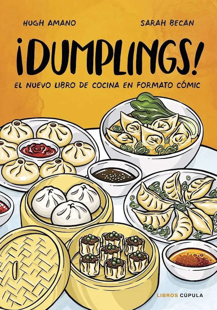 ¡Dumplings! El nuevo libro de cocina en formato comic